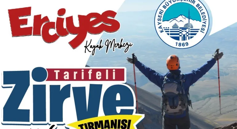 2024 Avrupa Spor Şehri Kayseri’de Erciyes Zirve Tırmanışı