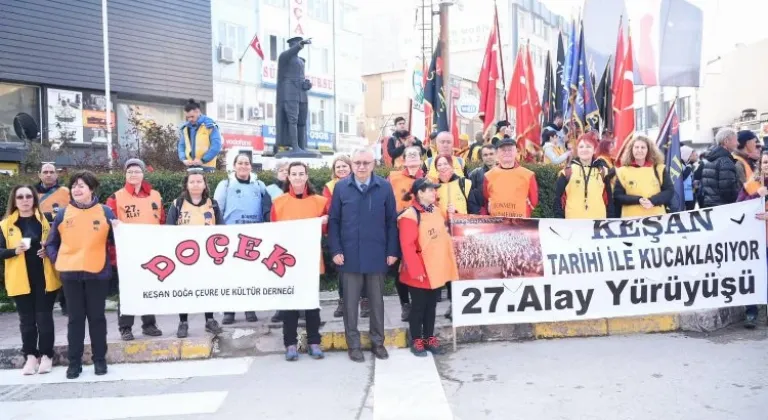 57. Alay Yürüyüşçüleri Çanakkale’ye Adım Adım: Kahramanlık ve Anma Törenleri