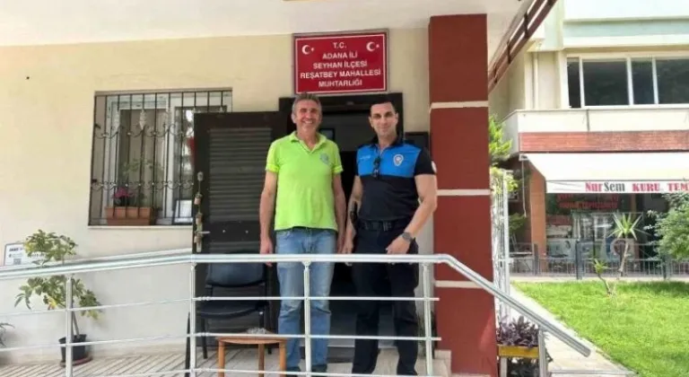 Adana'da polis ekipleri mahalle muhtarları ile istişarede bulundu