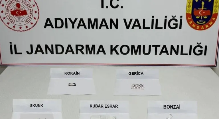 Adıyaman Jandarması'ndan zehir tacirlerine geçit yok!