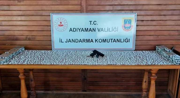 Adıyaman Jandarması'nın uyuşturucu ile mücadelesi sürüyor