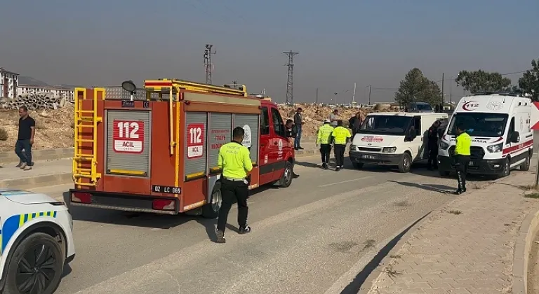 Adıyaman otogar girişinde korkunç kaza