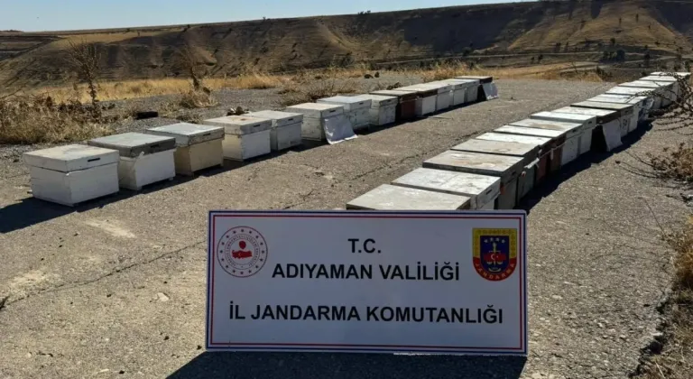 Adıyaman'da arı kovanlarını çalan şahıs yakalandı!