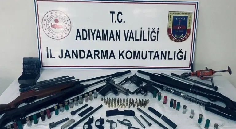 Adıyaman’da Cephanelik Bulundu: 1 Kişi Gözaltında