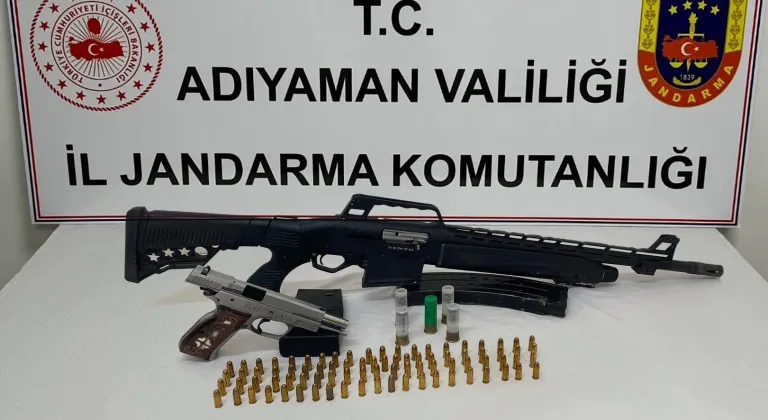 Adıyaman’da Şahsın Evinde Silah ve Mühimmat Ele Geçirildi!