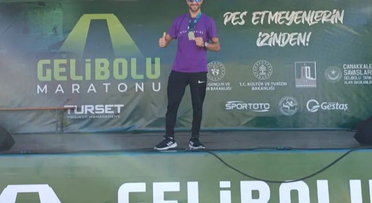 Ahmet Tek’ten Gelibolu Maratonu’nda bir başarı daha