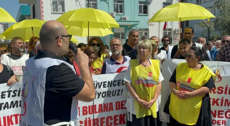 Aile Hekimleri Mersin'den seslendi: Şiddetsiz güvenli ortamda çalışmak istiyoruz