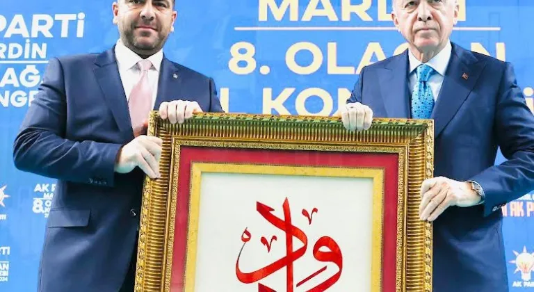 Ak Parti Mardin İl Başkanı Mehmet Uncu'dan Erdoğan'a 'Sevgi ve Muhabbet' Dolu Sürpriz