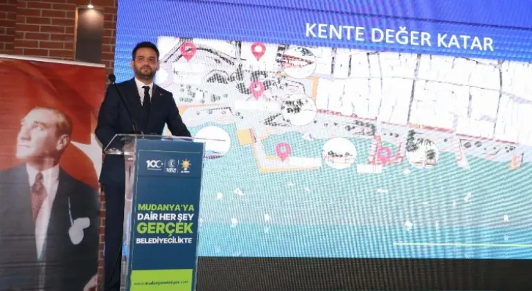 AK Parti Mudanya Belediye Başkan Adayı Dinçer'den Müthiş Projeler! Gökhan Dinçer, Mudanyalılara Hizmet Vaatleri Sundu