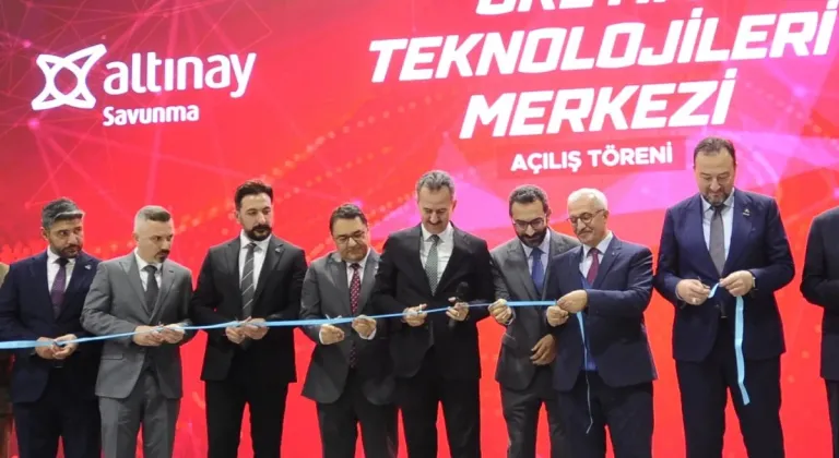 Altınay Savunma Teknolojileri'nin yeni üretim üssü açıldı