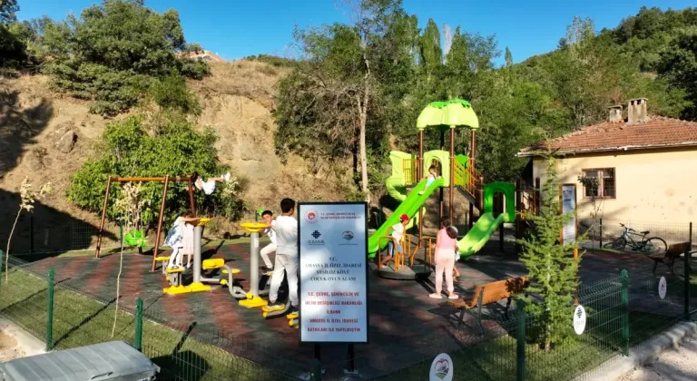 Amasya Yeşilöz Köyü Çocuk Parkı Hikayesi!