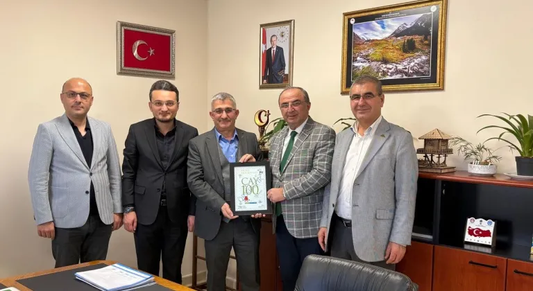 Ankara RİDEF’ten Ahmet Usta’ya ‘hayırlı olsun’ ziyareti