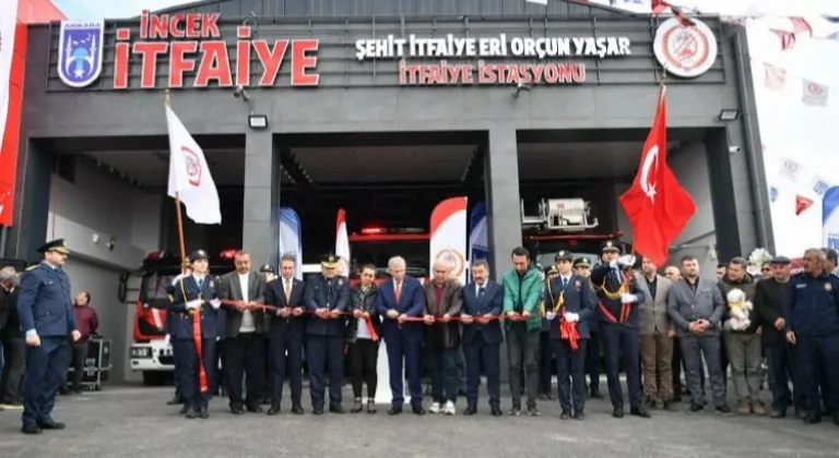 Ankara'da Şehit İtfaiye Erlerine Adanmış Yeni İtfaiye İstasyonları Açıldı