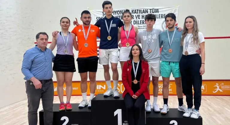 Antalya Muratpaşa Belediyesi Squash Takımı Olimpiyat Hedefinde