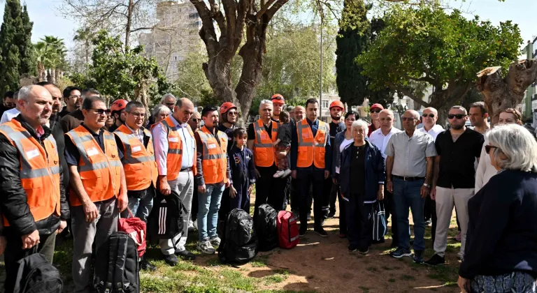 Antalya Muratpaşa belediyesinden başarılı afet tahliye tatbikatı haberi