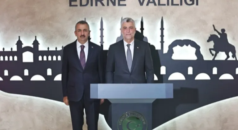 Bakan Bolat'tan Edirne Valiliği'ne ziyaret