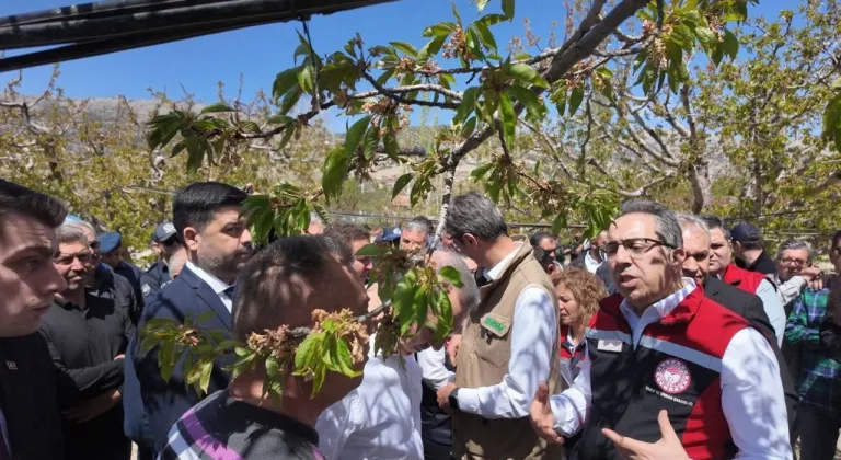 Bakanlık yetkilileri Isparta’da zarar incelemesi yaptı