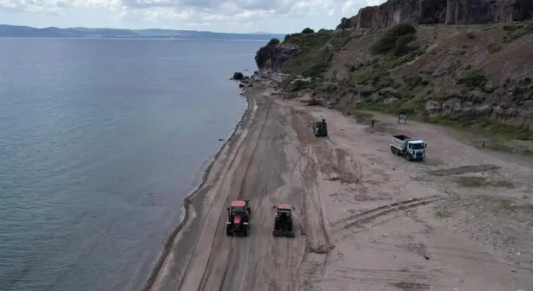 Balıkesir Ayvalık Sarımsaklı Badavut'ta Yaz Sezonuna Hazırlanıyor