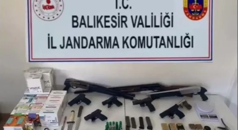 Balıkesir Mahzen-8 Operasyonunda Elebaşılık Yapan Suç Örgütü Çökertildi