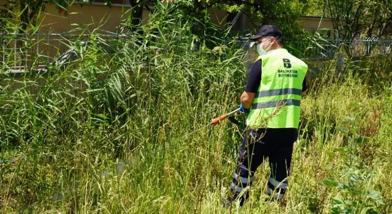 Balıkesir’de haşereye geçit yok