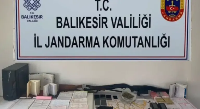 Balıkesir'de Organize Tefeci Suç Örgütü çökertildi: Kaçakçılık Operasyonunda 43 Gözaltı!