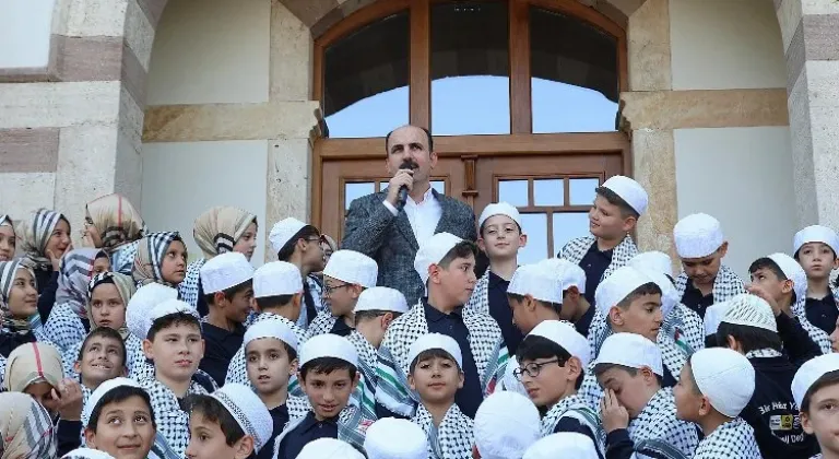 Başkan Altay'dan müjdeli haber! Bilgehanelerde hafızlık heyecanı başladı