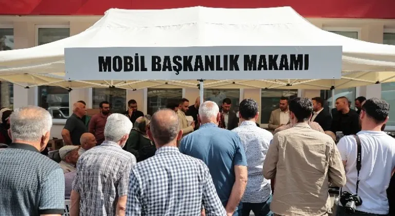 Başkan Arı ‘Mobil Başkanlık Ofisi’ uygulaması ile gönülleri fethediyor