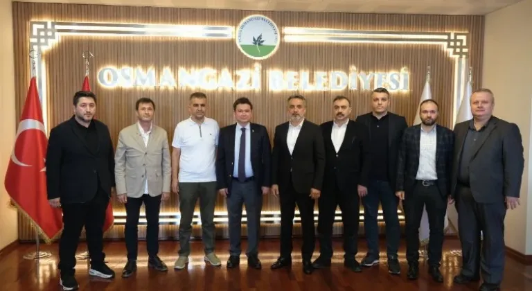 Başkan Aydın'a MÜSİAD Bursa'dan kutlama ziyareti