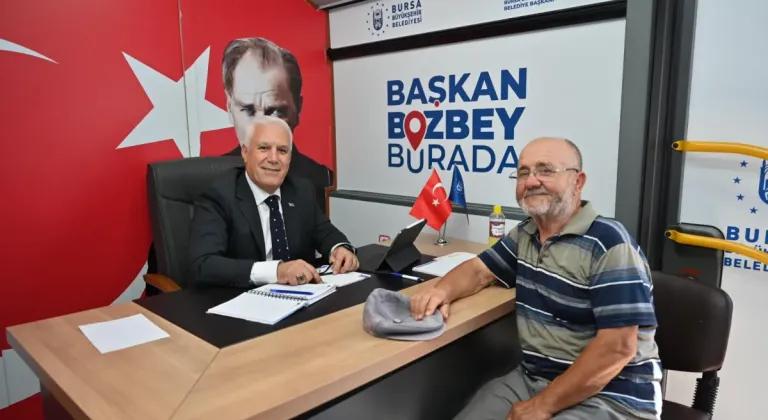 Başkan Bozbey Yenişehir’de Hareketlilik Yarattı