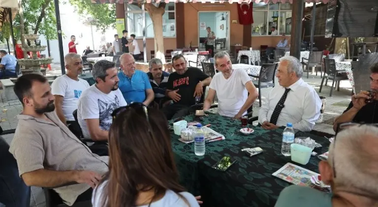 Başkan Şadi Özdemir'den Demirci Mahallesi'ne Özel Ziyaret