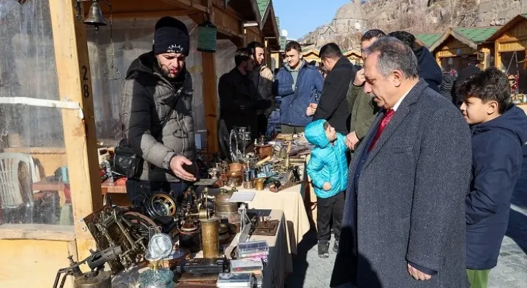 Başkan Yalçın’ın Eseri Antika Pazarı, Harman Meydanında Tarihe Yolculuk Başlıyor