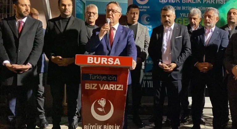 BBP’li Alfatlı: Zalimlerle Mücadelede Mazlumların Yanındayız