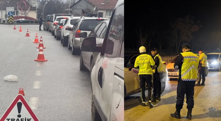 Bilecik Pazaryeri'nde Yeni Yıl Huzur ve Güven Denetimi