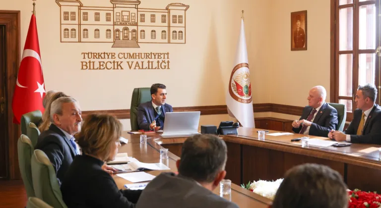 Bilecik Valisi Şefik Aygöl Başkanlığında 2024 Tarım Projeleri Değerlendirildi