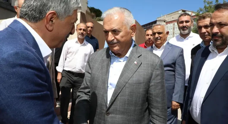 Binali Yıldırım Dilovası'nda