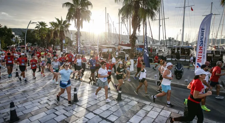 Bodrum Yarı Maratonu koşuldu