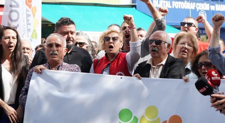 Bornova'da Zeytinlik Alanların İmar Değişikliğine Karşı Geniş Çaplı Protesto