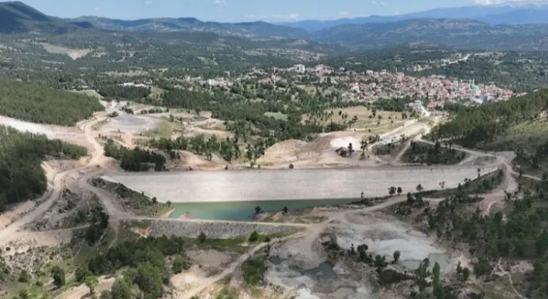 Bursa Büyükorhan'da Kocadere Göleti 850 bin metreküpü depolayacak