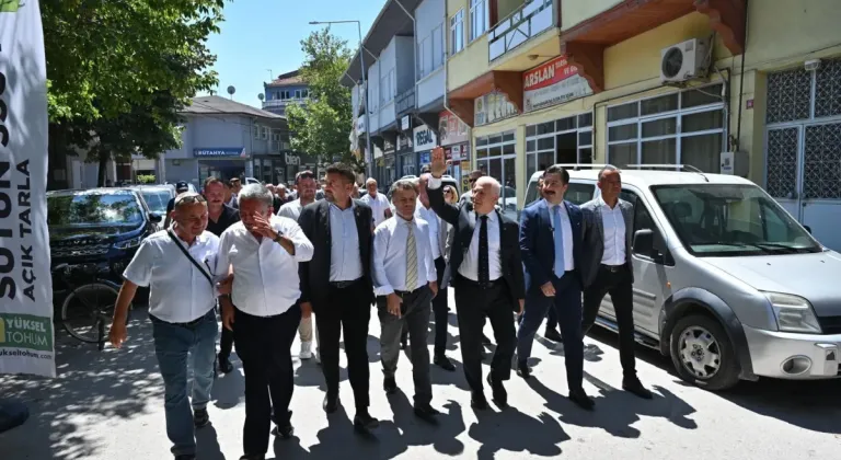 Bursa Büyükşehir Belediye Başkanı Bozbey'den Çiftçilere Destek Açıklaması