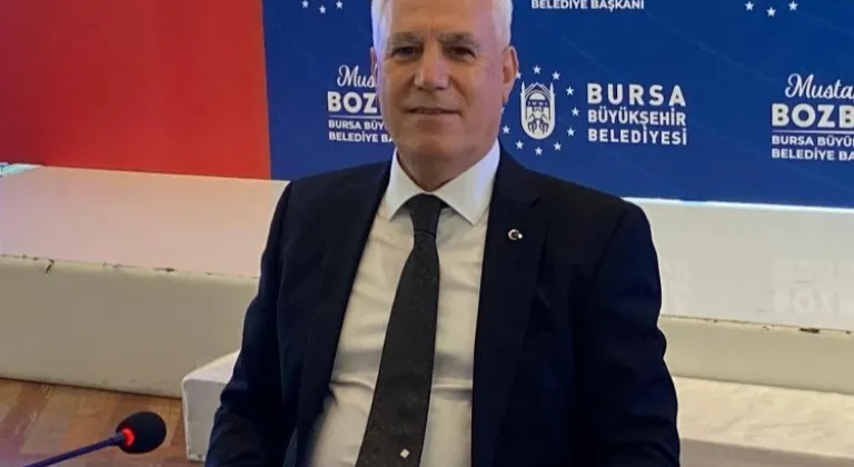 Bursa Büyükşehir Belediye Başkanı Mustafa Bozbey basınla buluştu