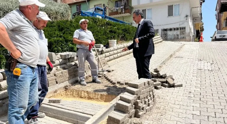 Bursa Gemlik'te ulaşıma merdiven kolaylığı