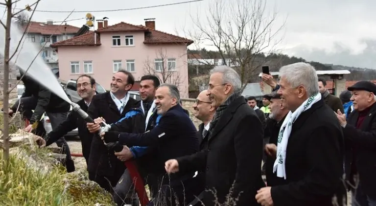 Bursa Keles'te Tankerle Su Taşıma Dönemi Sonlandı