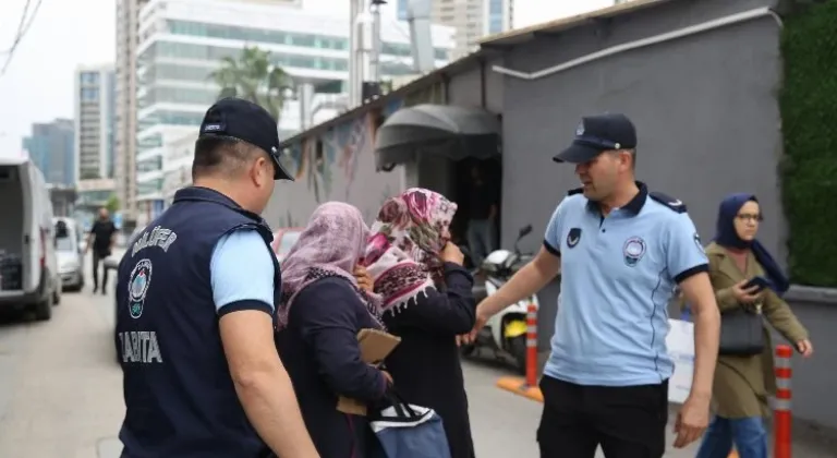 Bursa Nilüfer Zabıtası'ndan dilencilere operasyon