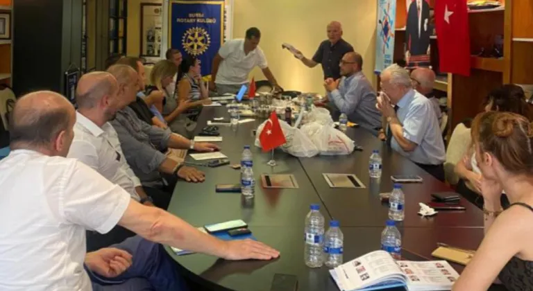 Bursa Rotary Kulübü'nde Tarihi Konu: Lozan Antlaşması Masaya Yatırıldı