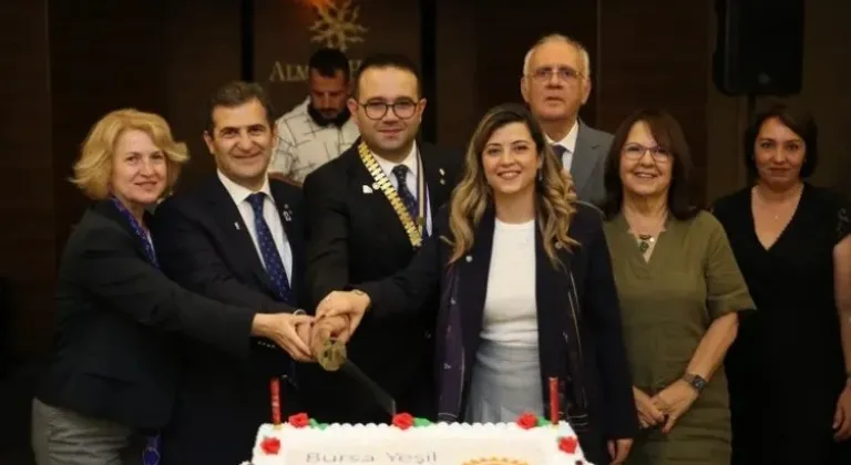 Bursa Yeşil Rotary’de Mustafa Gürkan Midilliç Dönemi - Devir Töreni ve Başkanlık Geceye Damga Vurdu