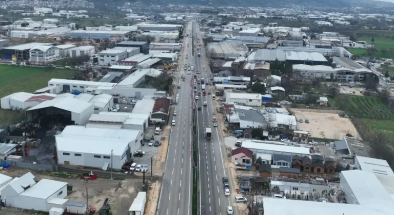 Bursa'da Çalı Yolu’nda 2. etap törenle açıldı