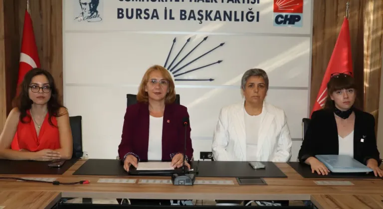 Bursa'da CHP'li kadınlardan sert tepki!