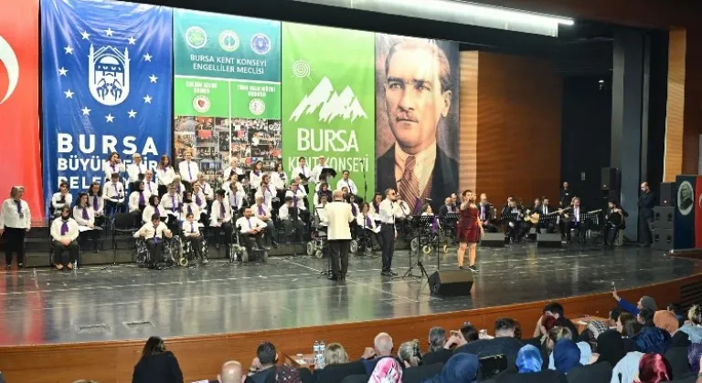 Bursa'da Engelliler Meclisi’nden ‘Bahara merhaba’ konseri