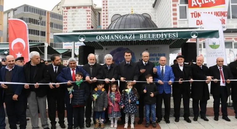 Bursa'da Güneştepe Mahallesi'nde Yeni Cami Hizmete Açıldı