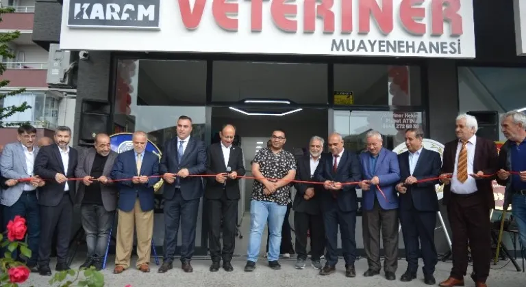 Bursa’da Karam Veteriner Muayenehanesi hizmete açıldı